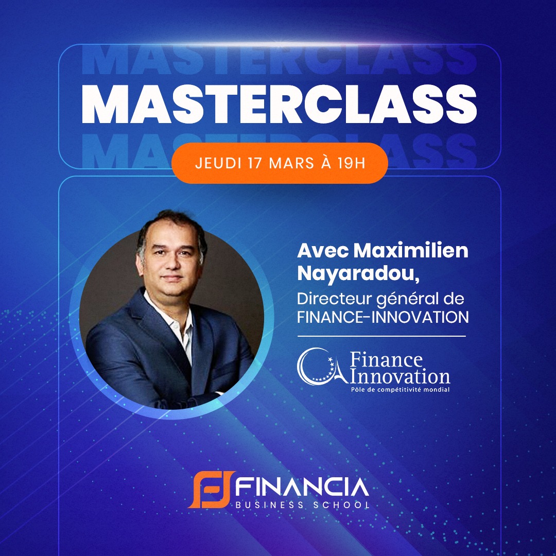 Master Class - Finance Innovation (17 mars - 19 heures)