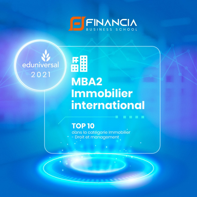 Classement Eduniversal 2020-2021 - Immobilier international