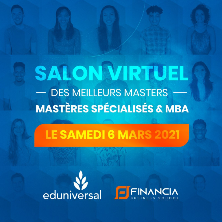 Salon virtuel des meilleurs Masters Eduniversal - 6 mars 2021 